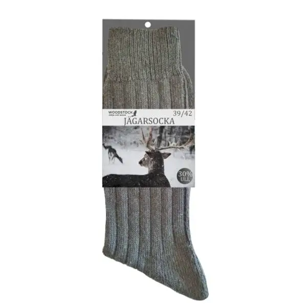 Jägarsocka ull 2-pack