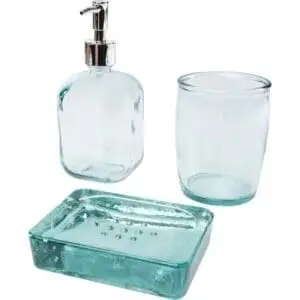 Badrumset 3-del återvunnet glas