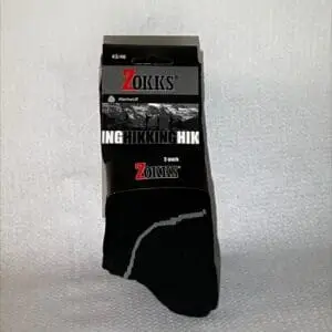 Hiking Socka Merinoull 2-pack svarta